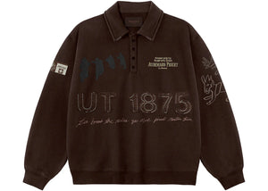 Travis Scott Cj x Audemars Piguet Rugby Sweater Dark Brown