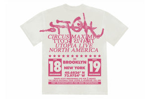 Travis Scott Utopia Is In Brooklyn T-Shirt White