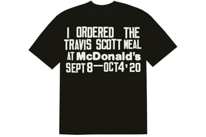 Travis Scott x CPFM 4 CJ Burger Mouth T-Shirt Black