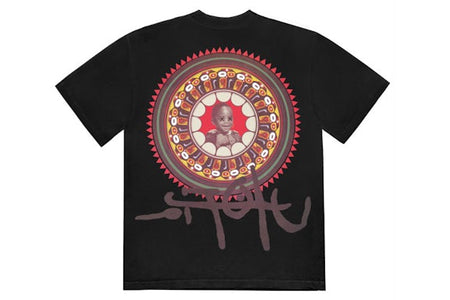 Travis Scott x KAWS Utopia II T-Shirt Black