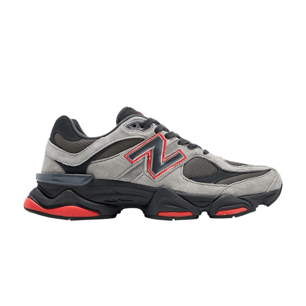 New Balance 9060 Grey Black Red JD Exclusive