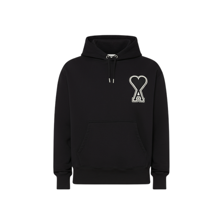 Ami de Coeur Cotton Hoodie (Black)