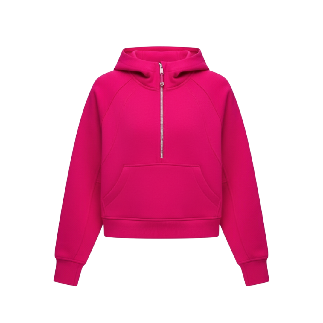 Lululemon Scuba Oversized Half-Zip Hoodie Passionate