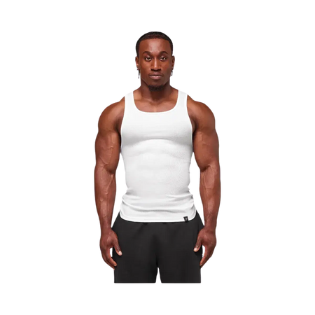 Gymshark Ribbed Tank 3 Pack - White
