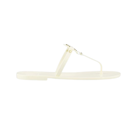 Tory Burch Mini Miller Jelly Sandal Ivory (Women's)