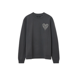 TRIP CREW - Sweatshirt - washed black