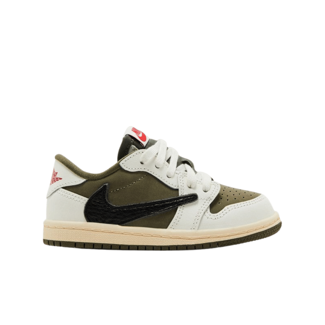 Travis Scott x Air Jordan 1 Retro Low OG SP TD Reverse Olive / Medium Olive