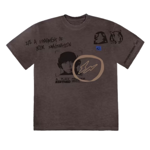 Travis Scott Cactus Jack For Fragment Hiroshi T-Shirt Brown Pepper