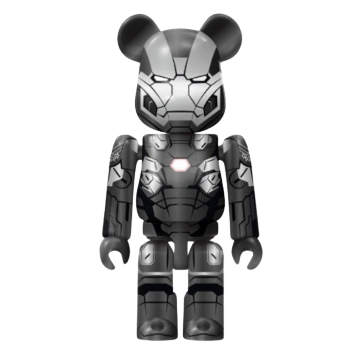 Bearbrick Happy Marvel Ichibankuji 2021 War Machine 100%
