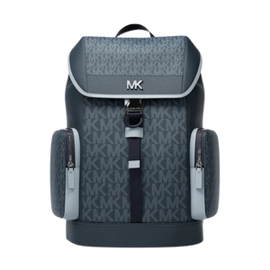 Michael Kors Cooper Medium Signature Logo City Backpack Admirl Multi