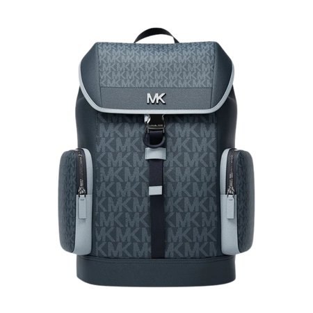 Michael Kors Cooper Medium Signature Logo City Backpack Admirl Multi