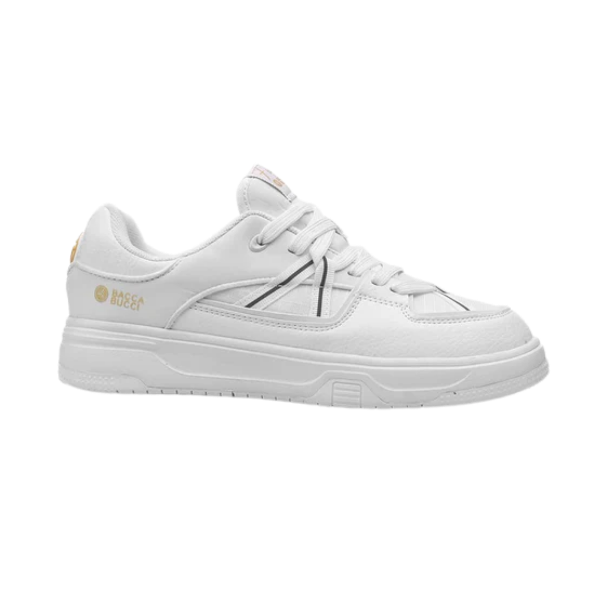 Bacca Bucci Founder Edition LEGACY WHITE Low-Top Wmns Sneakers (Only 99 Pairs)