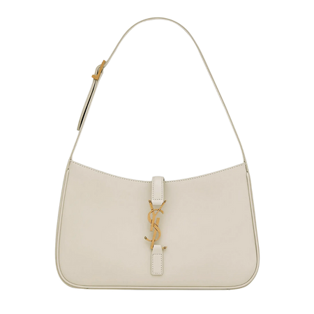Saint Laurent Le 5 À 7 Hobo Bag Crema Soft