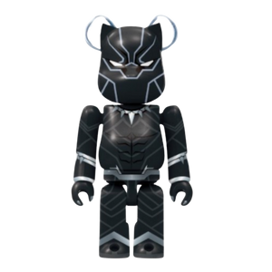 Bearbrick Happy Marvel Ichibankuji 2021 Black Panther 100%