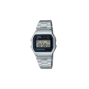 Casio Vintage Silver A158WA-1 Digital Unisex Watch