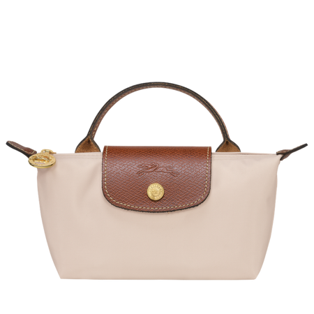Longchamp Le Pliage Original pouch with handle in the color Paper
