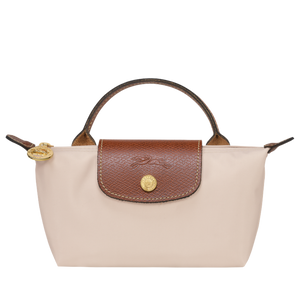Longchamp Le Pliage Original pouch with handle in the color Paper
