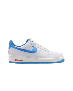 Nike AIR FORCE 1 '07 NN White Italy Blue Sail Team Orange