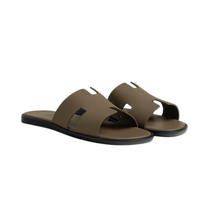 Hermes Izmir sandal étoupe
