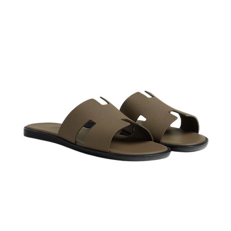 Hermes Izmir sandal étoupe