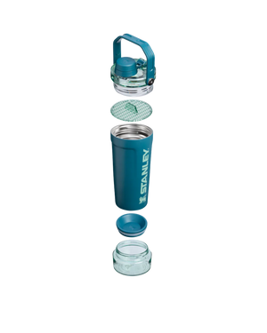 The Vitalize Shaker Bottle 20 OZ Coastal Teal