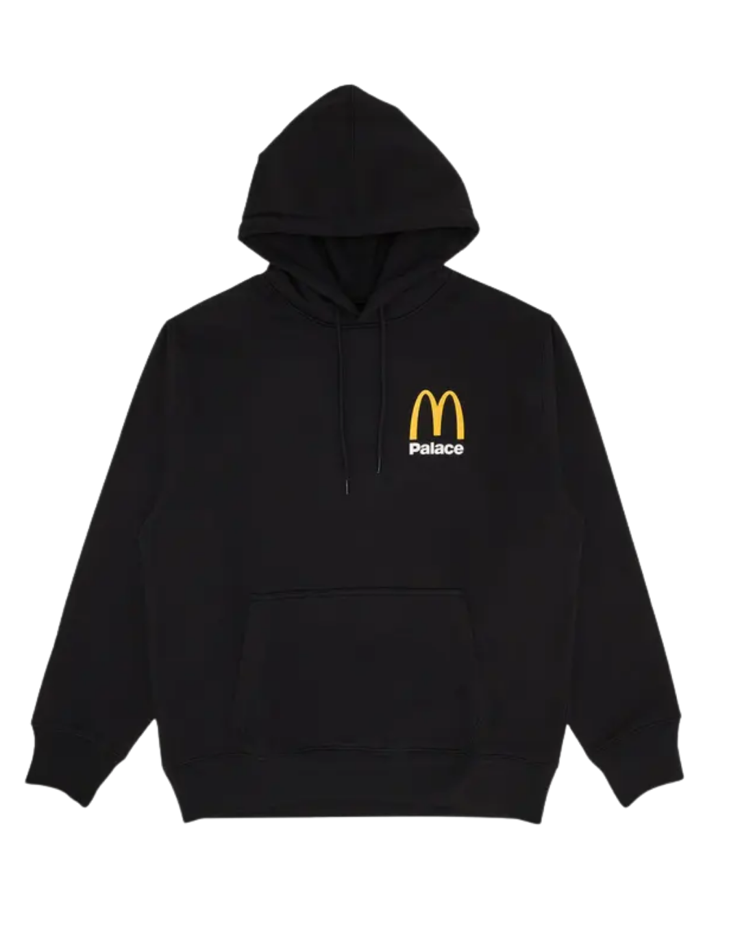 Palace x McDonald's Logo Hoodie Black