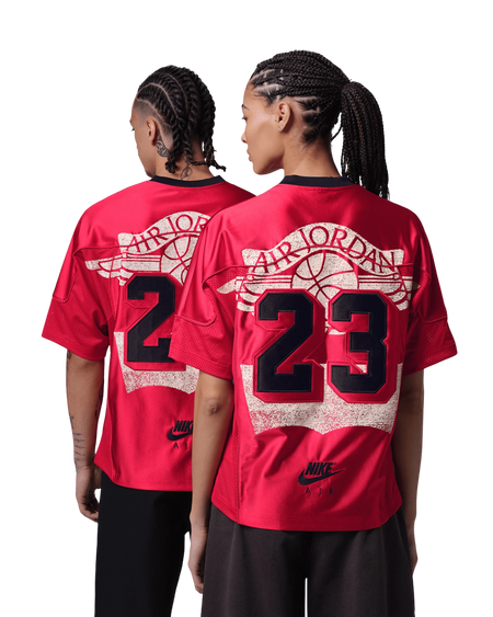 Jordan X LEVIS JERSEY GYM RED/BLACK-PALE IVORY