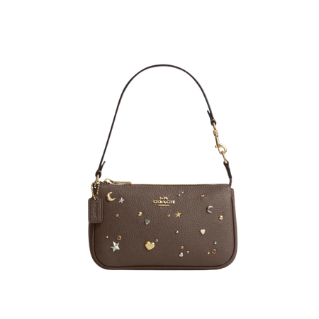 Coach Nolita 19 With Rivets Gold Dark Stone Multi