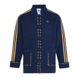 Adidas Originals Chinese New Year FW25 Knit Jacket Navy Blue