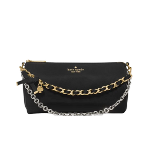 Kate Spade Roulette Nylon Mini Crossbody Convertible Bag Black