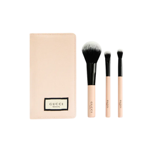 GUCCI Makeup Pink Makeup Brushes, 3 pcs