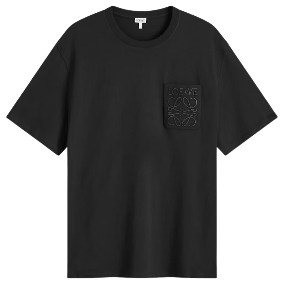 LOEWE Anagram Pocket T-Shirt Black