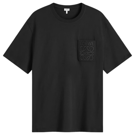 LOEWE Anagram Pocket T-Shirt Black