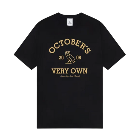 Ovo Collegiate Black/Gold T-Shirt