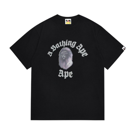 Bathing Ape Gothic College Relaxed Fit T-Shirt