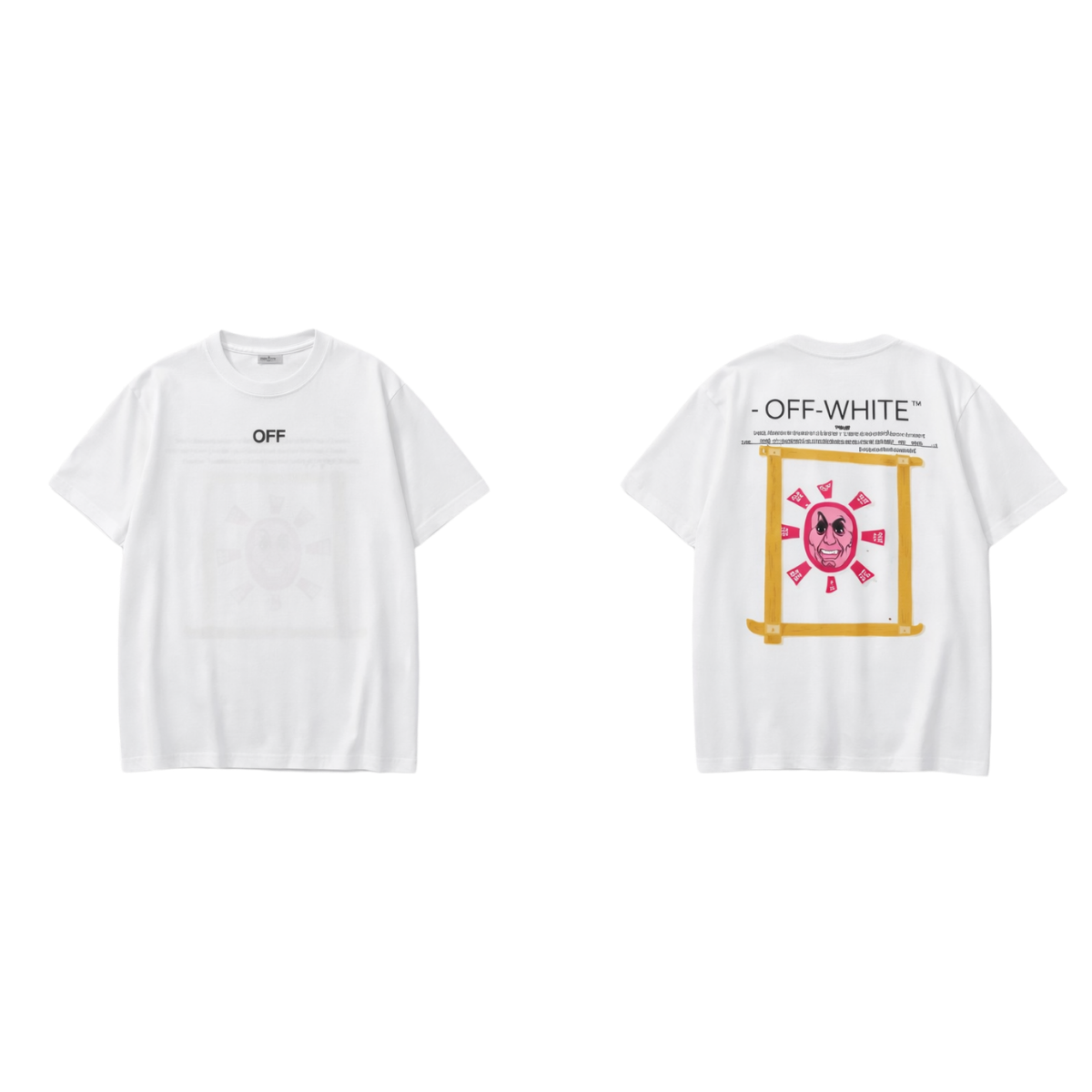 Off-White Pascal Painting Print T-shirt