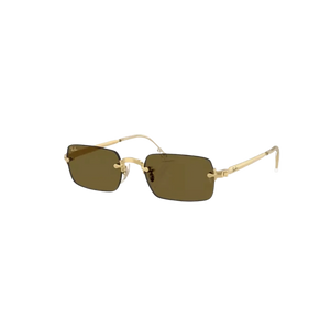 Rayban RB3928 ASAP Rocky Sunglasses Dark Brown - 00171 54