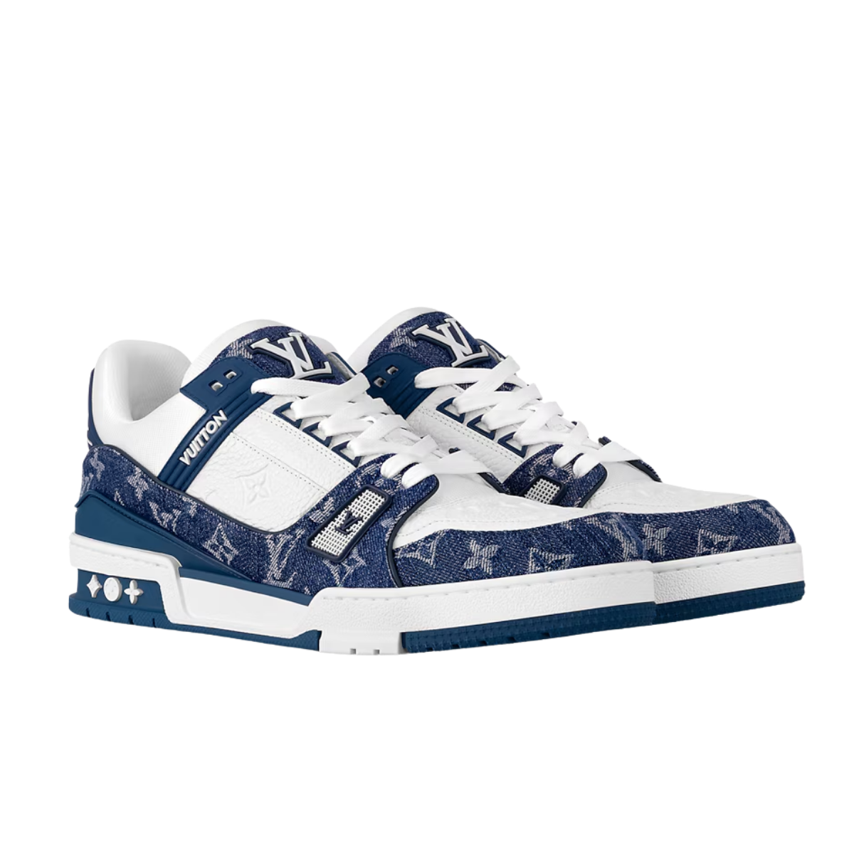 LV Blue Trainer Sneaker