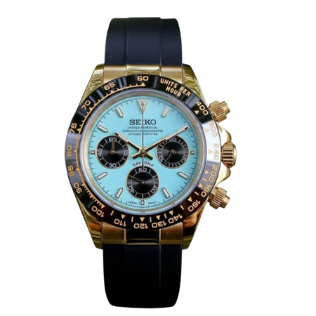 Seiko Tiffney Blue / Yellow Gold