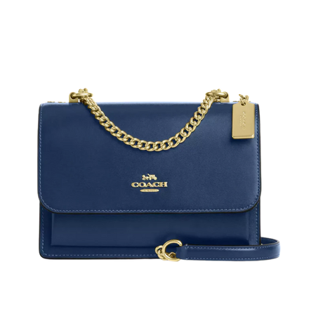 Coach Klare Crossbody Bag Gold Deep Blue