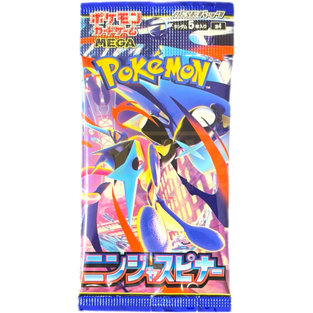 Pokemon Ninja Spinner m4 Japanese Booster Pack