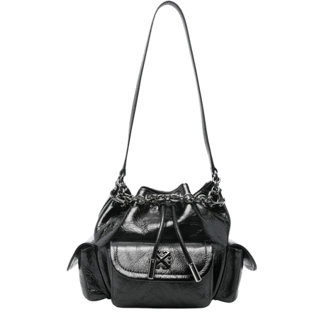Off-White Dumbo drawstring bucket Black  bag