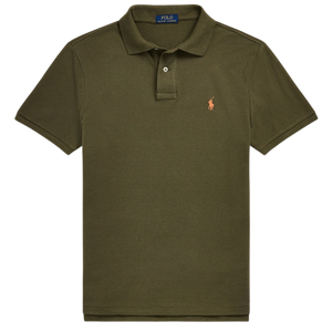 Polo Ralph Lauren Embroidered Logo Cotton Slim Fit Polo T-shirt