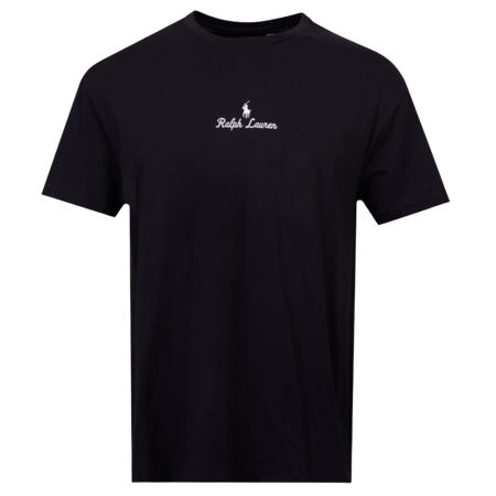 Polo Ralph Lauren Mens Classic Fit Stitch Logo Black T Shirt