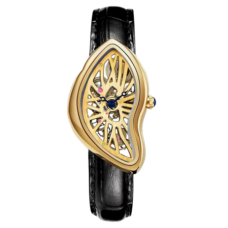 Seiko mod Crash Gold Skeleton