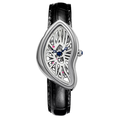 Seiko mod Crash Skeleton - Silver