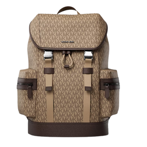 Michael Kors Cooper Logo Backpack CAMEL