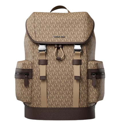 Michael Kors Cooper Logo Backpack CAMEL
