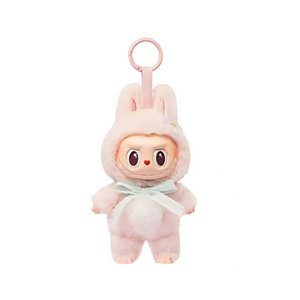Pop Mart Labubu Mokoko Close to Sweet Vinyl Plush Doll Pendant Keychain