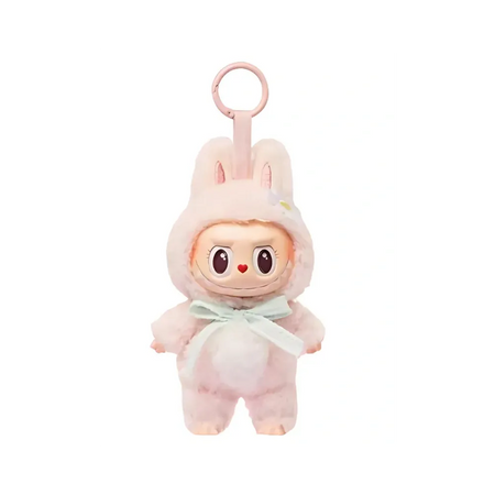 Pop Mart Labubu Mokoko Close to Sweet Vinyl Plush Doll Pendant Keychain